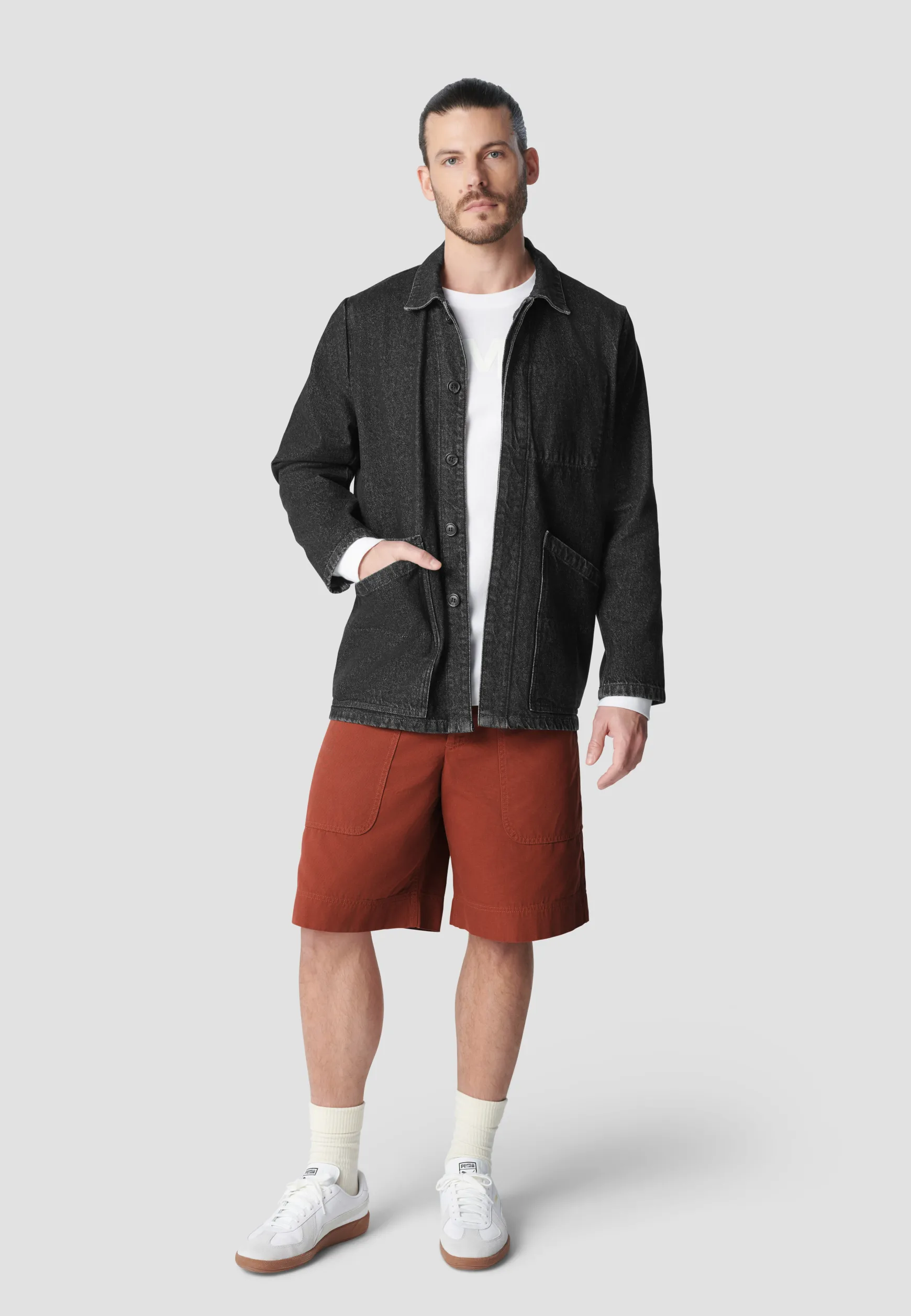 bmw__mechanics_jacket_4.webp Jackets<BMW Lifestyle BMW 3.0 Mechanics jacket anthracite denim