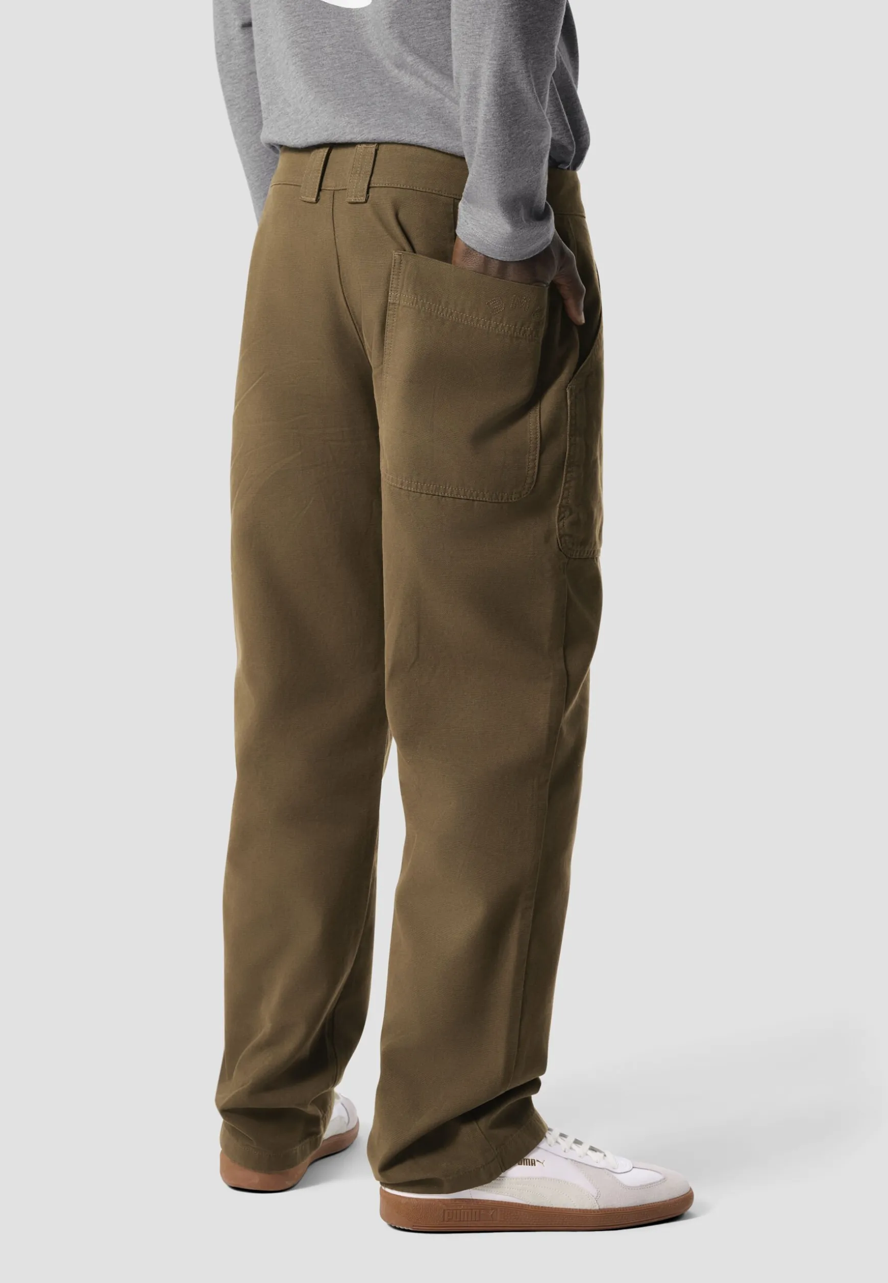 bmw_canvas_pants_2.webp Pants<BMW Lifestyle BMW Canvas Pants dark green