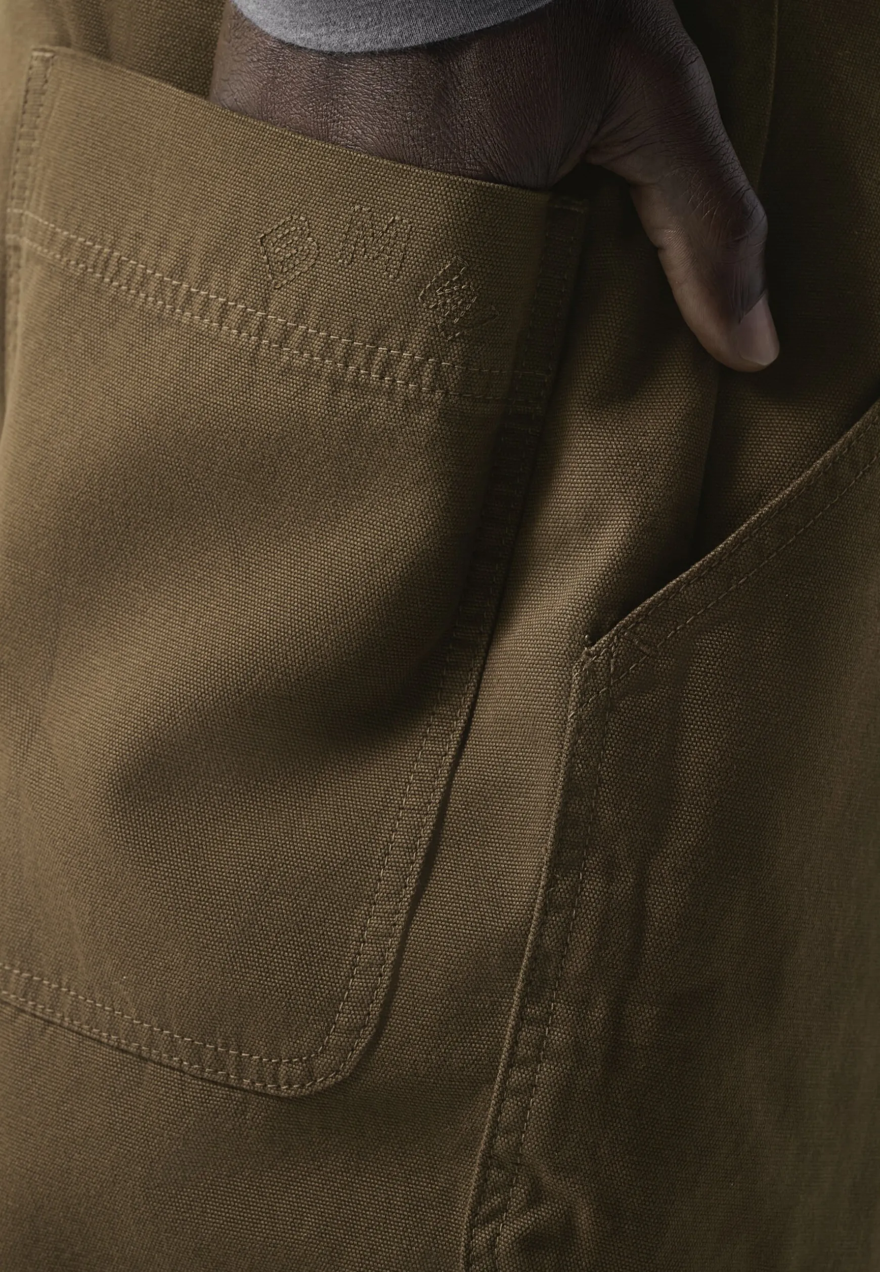 bmw_canvas_pants_3.webp Pants<BMW Lifestyle BMW Canvas Pants dark green