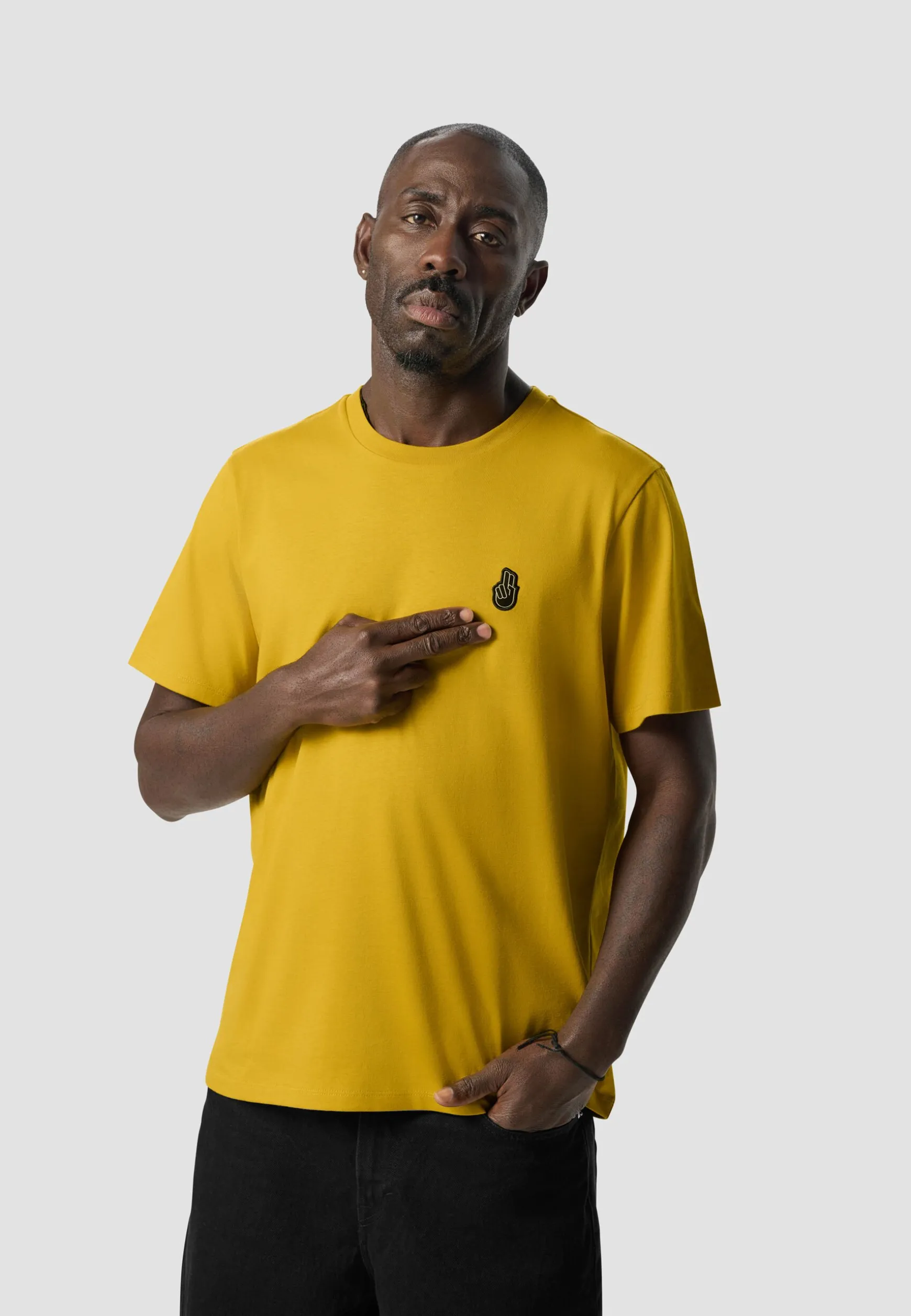 T-shirts<BMW Lifestyle BMW Core Micro verl&auml;ssig T-shirt dark yellow