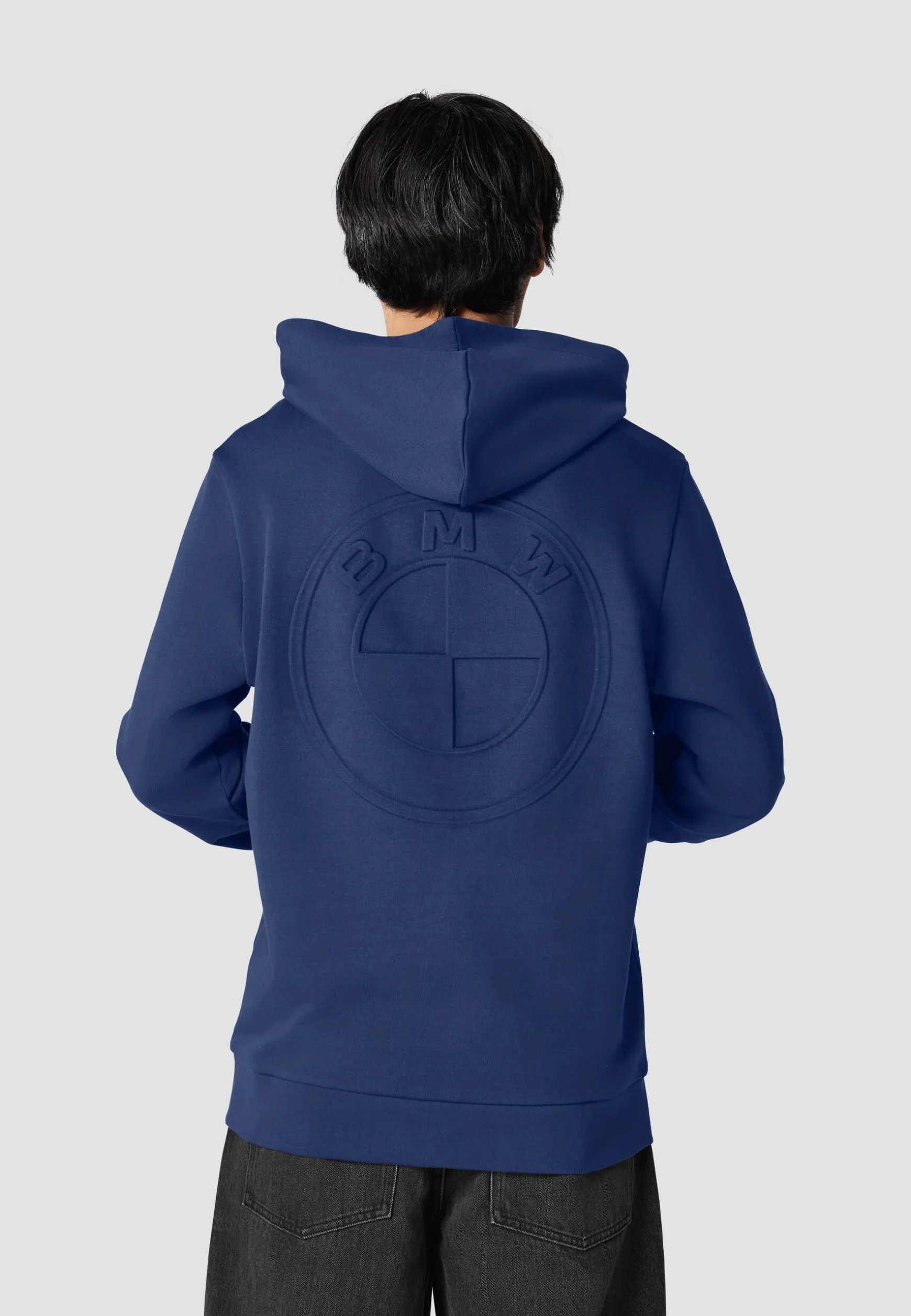 Hoodies<BMW Lifestyle BMW Core Reverse Symbol Hoodie blue