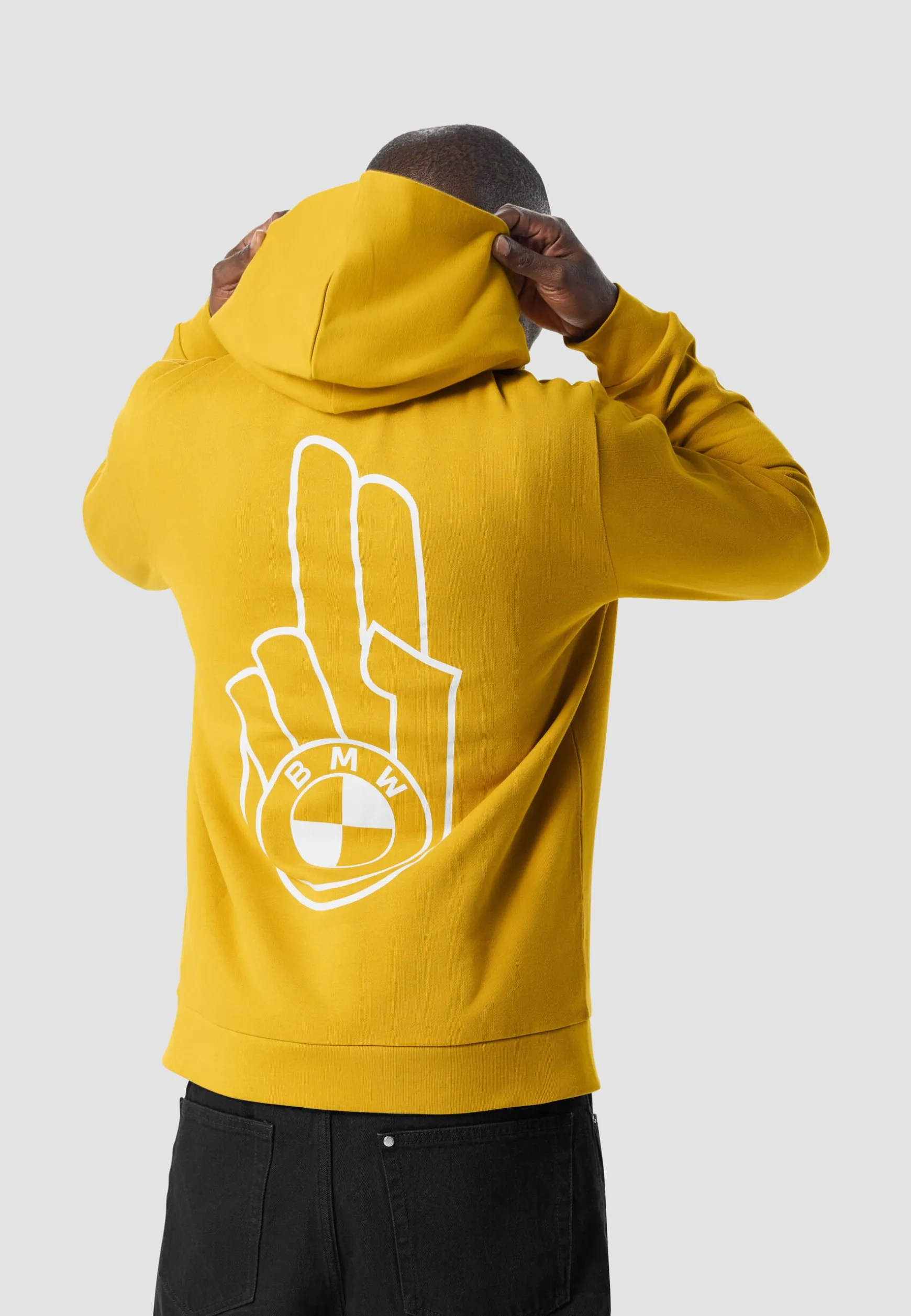Hoodies<BMW Lifestyle BMW Core Reverse verlässig Hoodie dark yellow