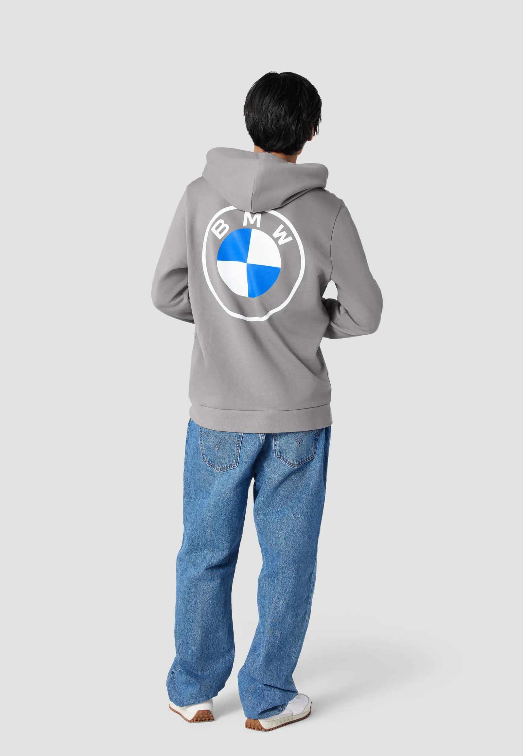 bmw_logo_hoodie_4.webp Hoodies<BMW Lifestyle BMW Logo Hoodie mid grey