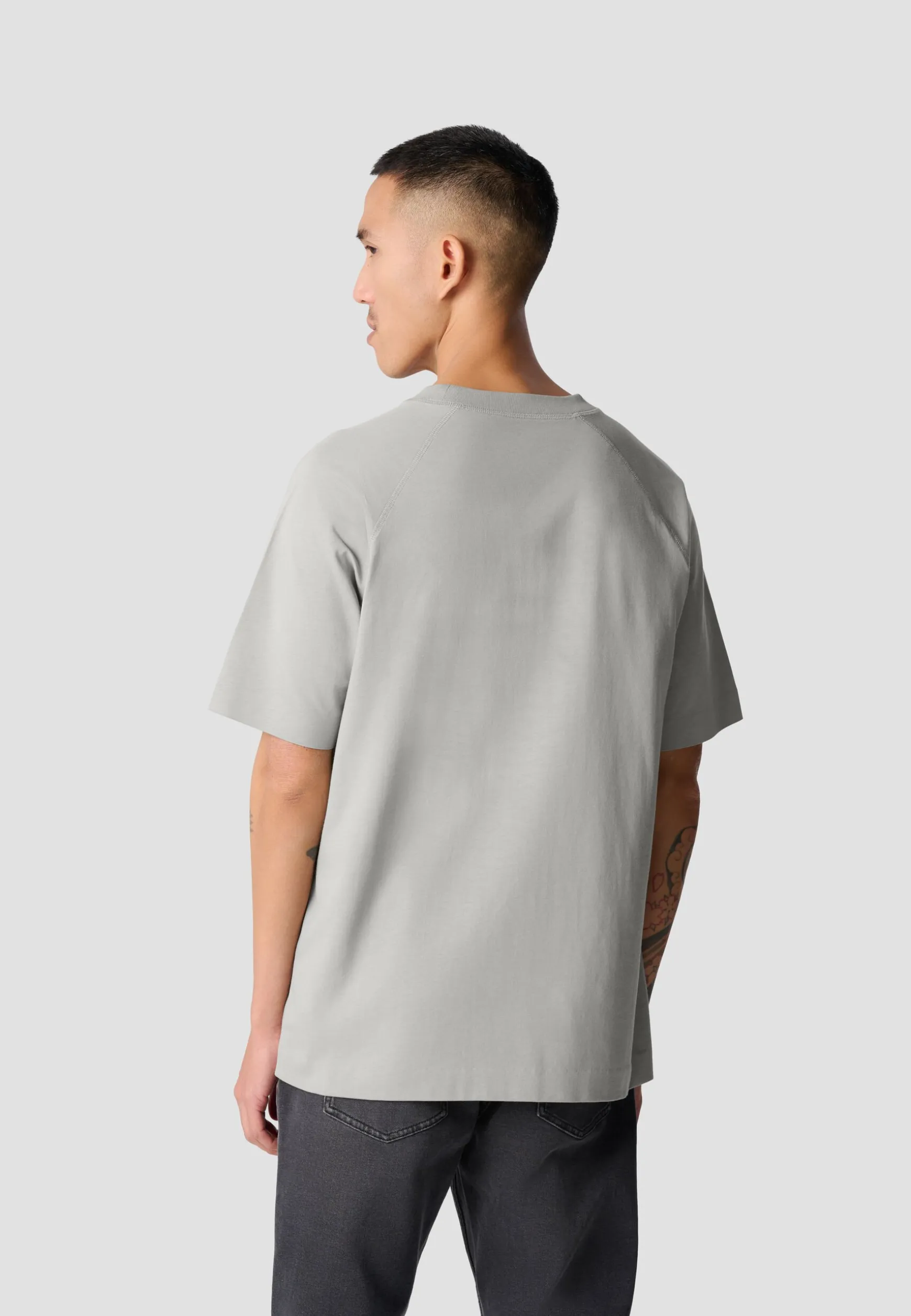 T-shirts<BMW Lifestyle BMW M Micro Raglan T-Shirt mid grey