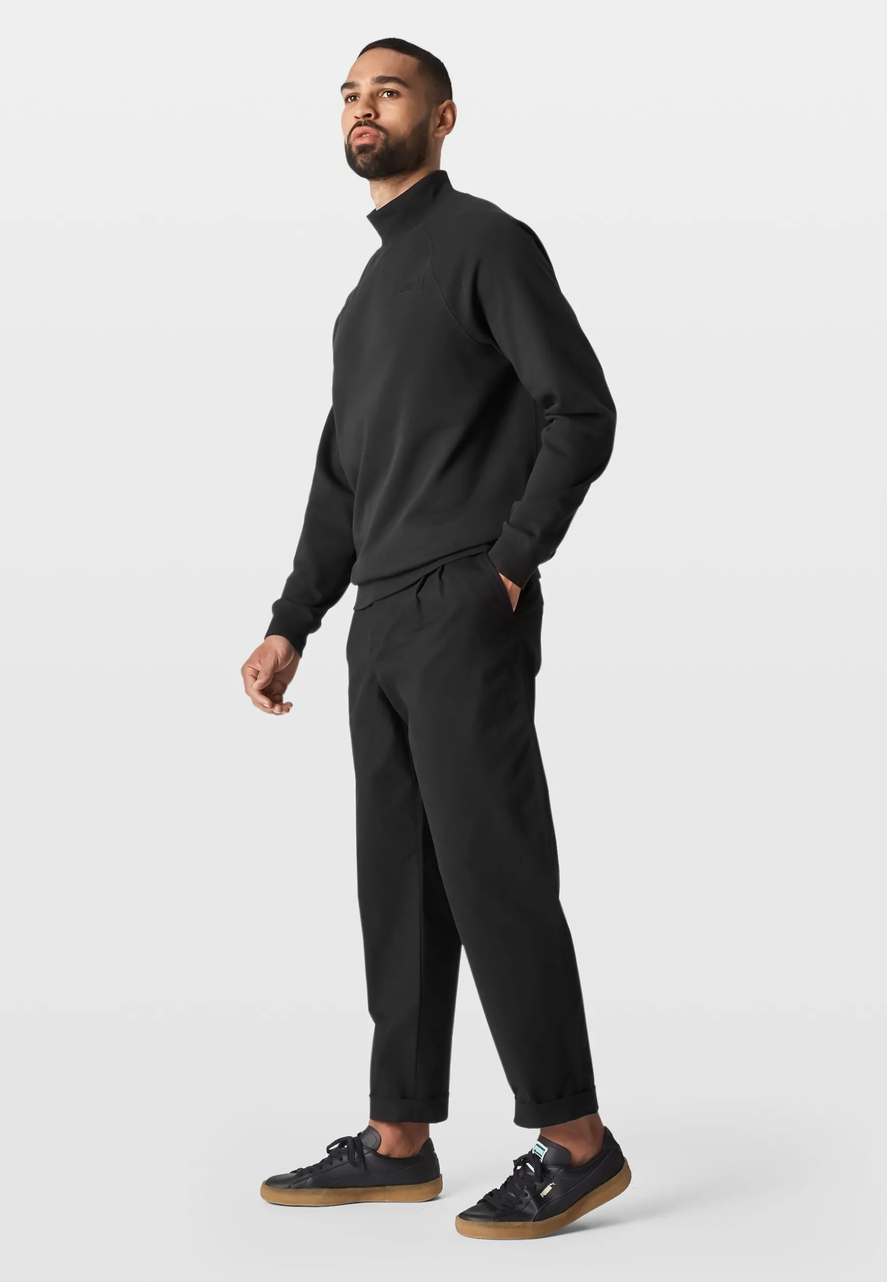 bmw_m_micro_raglan_turtle_neck_4.webp Hoodies<BMW Lifestyle BMW M Micro Raglan Turtle Neck black