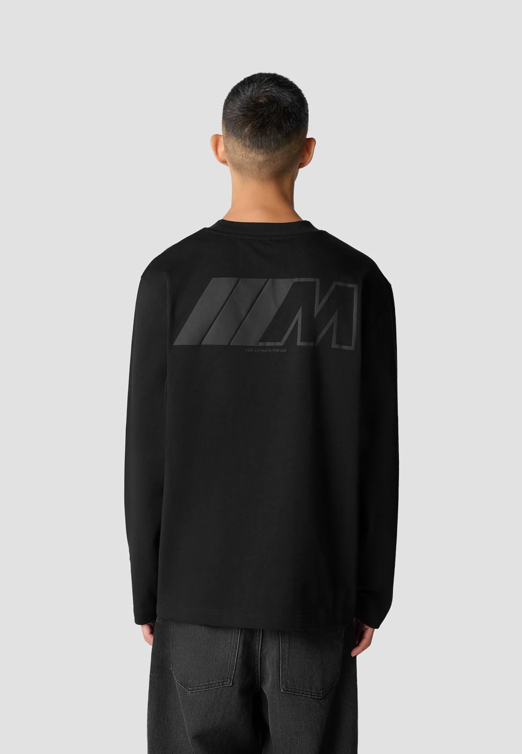 Hoodies<BMW Lifestyle BMW M Oversized Long Sleeve T-shirt black
