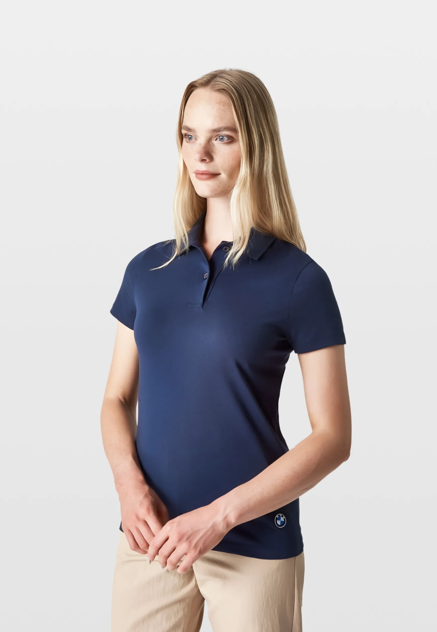 Women<BMW Lifestyle BMW Micro Dot Polo dark blue