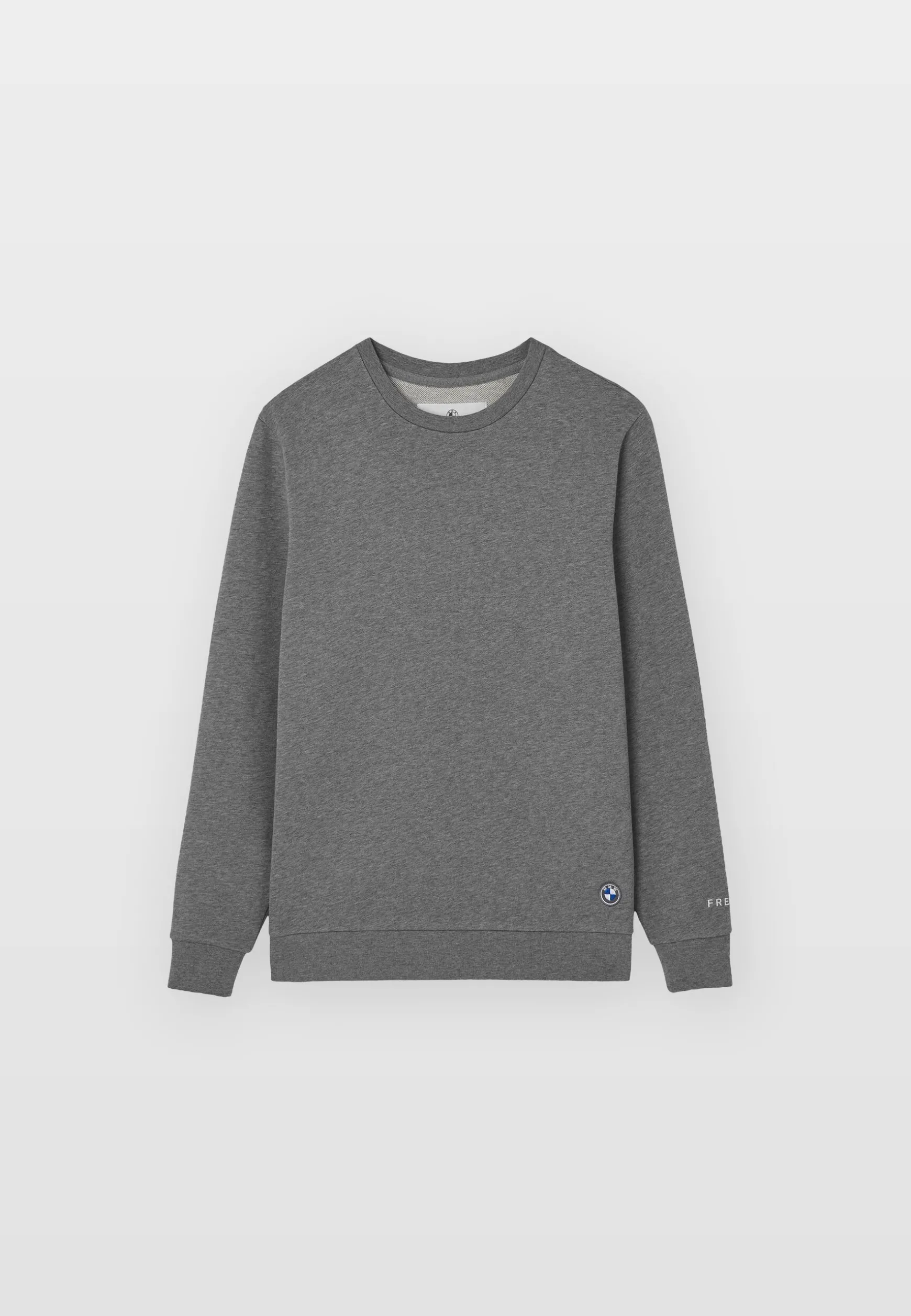 bmw_micro_dot_sweat_crew_4-1.webp Hoodies<BMW Lifestyle BMW Micro Dot Sweat Crew mid grey
