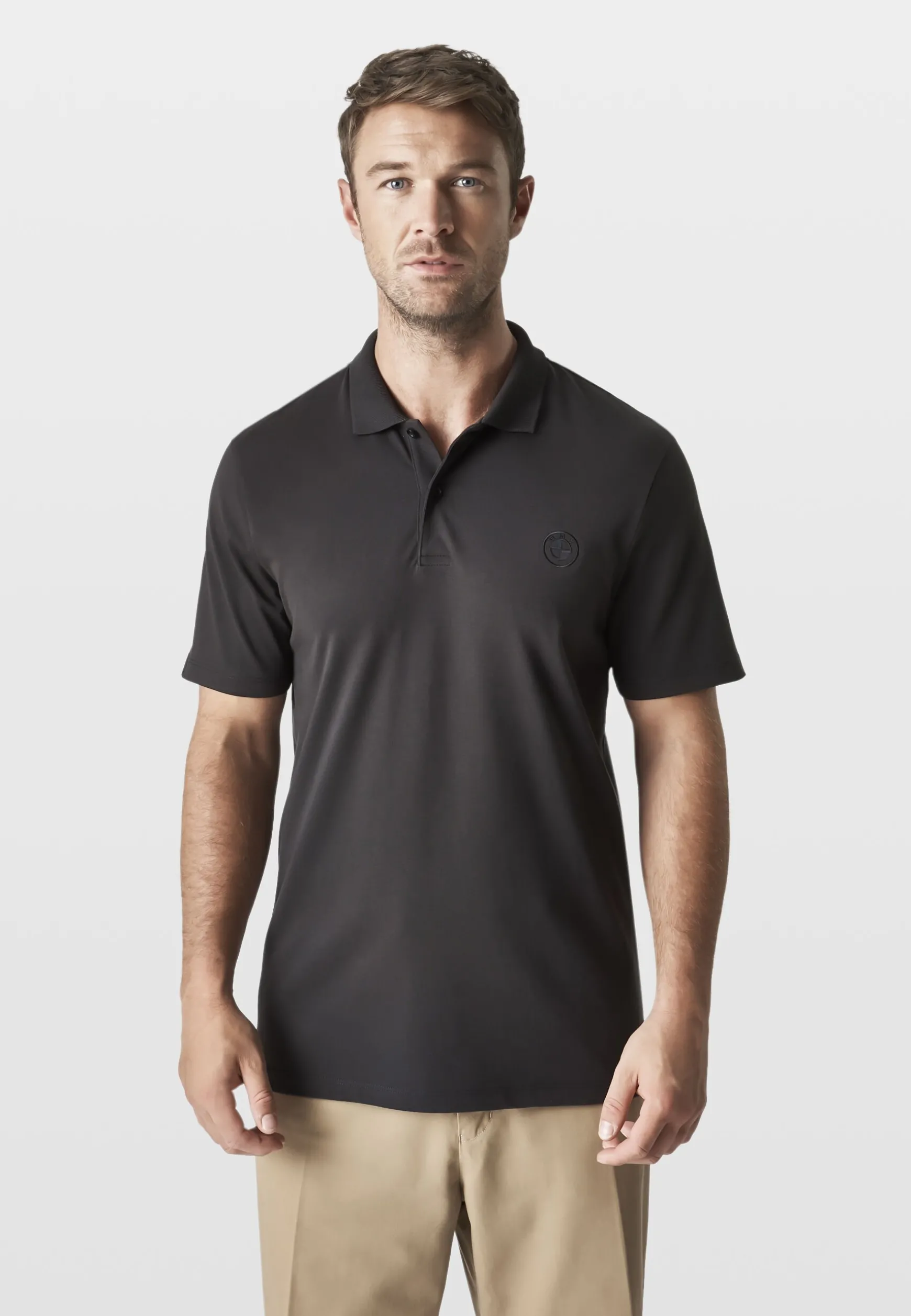 Polo Shirts<BMW Lifestyle BMW Micro Tonal Dot Polo black