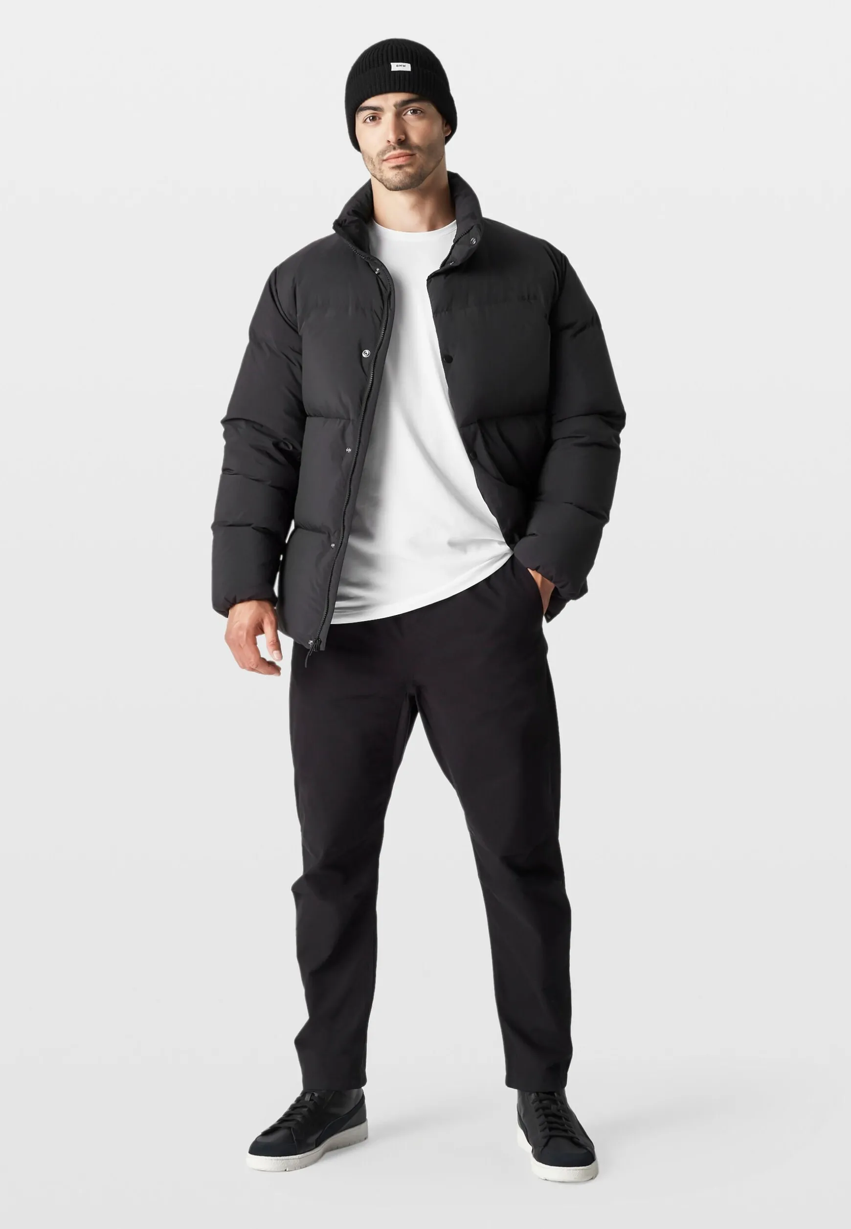 Jackets<BMW Lifestyle BMW Offset Tag Insulation Jacket black