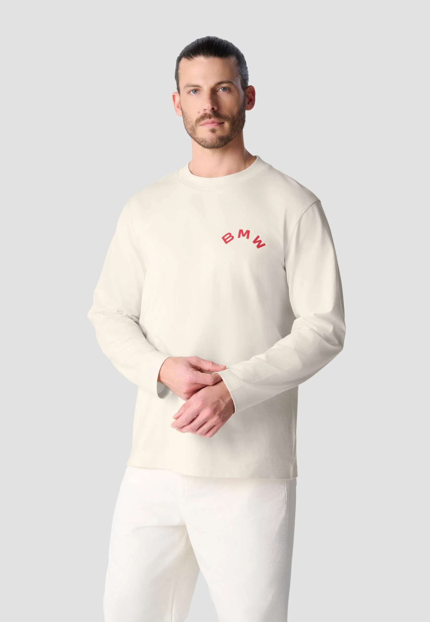T-shirts<BMW Lifestyle BMW Raw Long Sleeve T-shirt beige