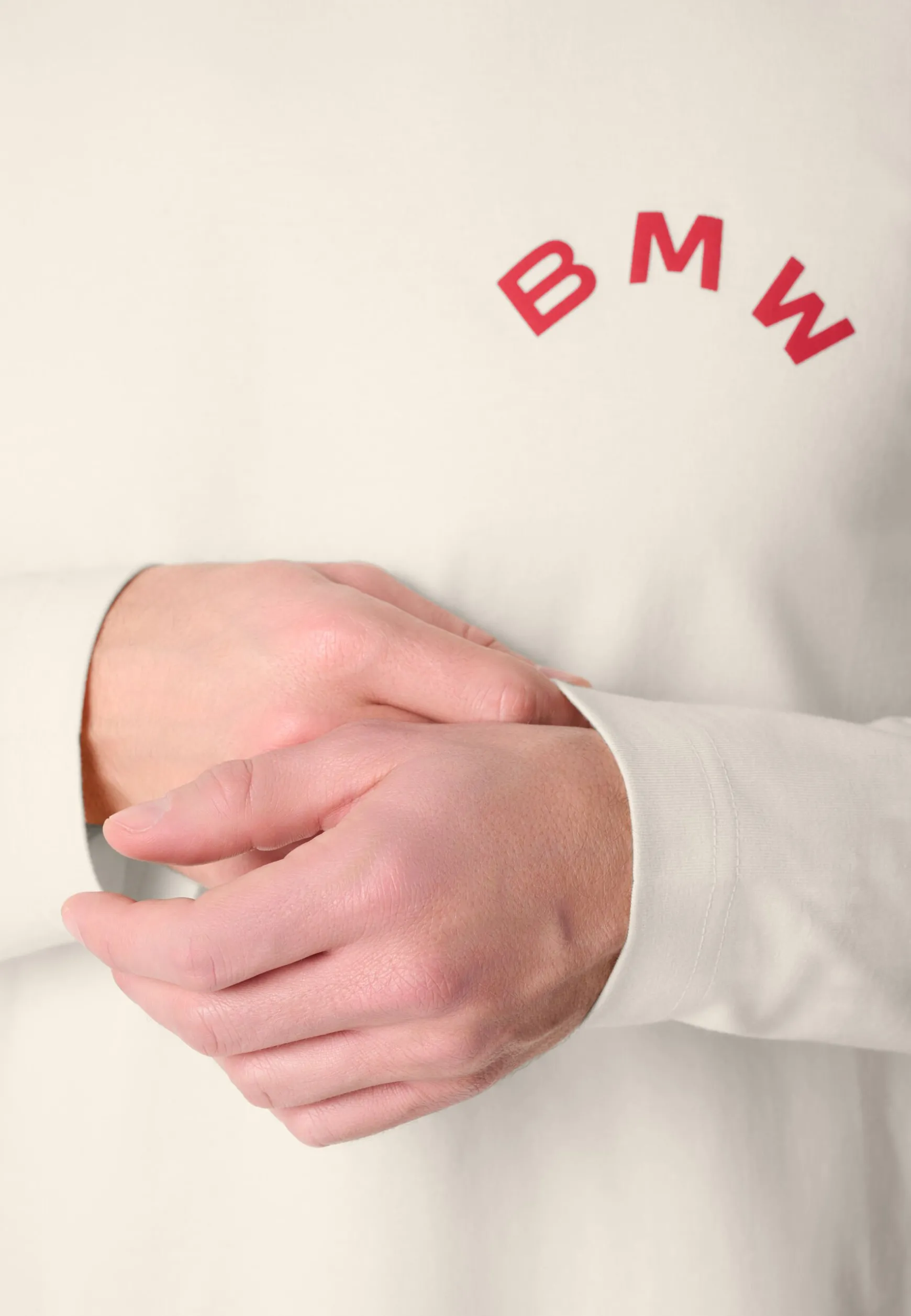 T-shirts<BMW Lifestyle BMW Raw Long Sleeve T-shirt beige