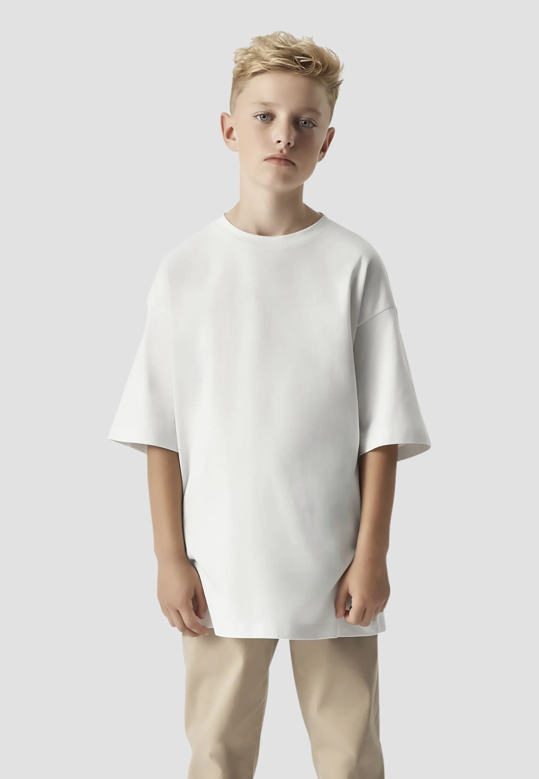 Kids<BMW Lifestyle BMW Reverse Dot T-Shirt light grey