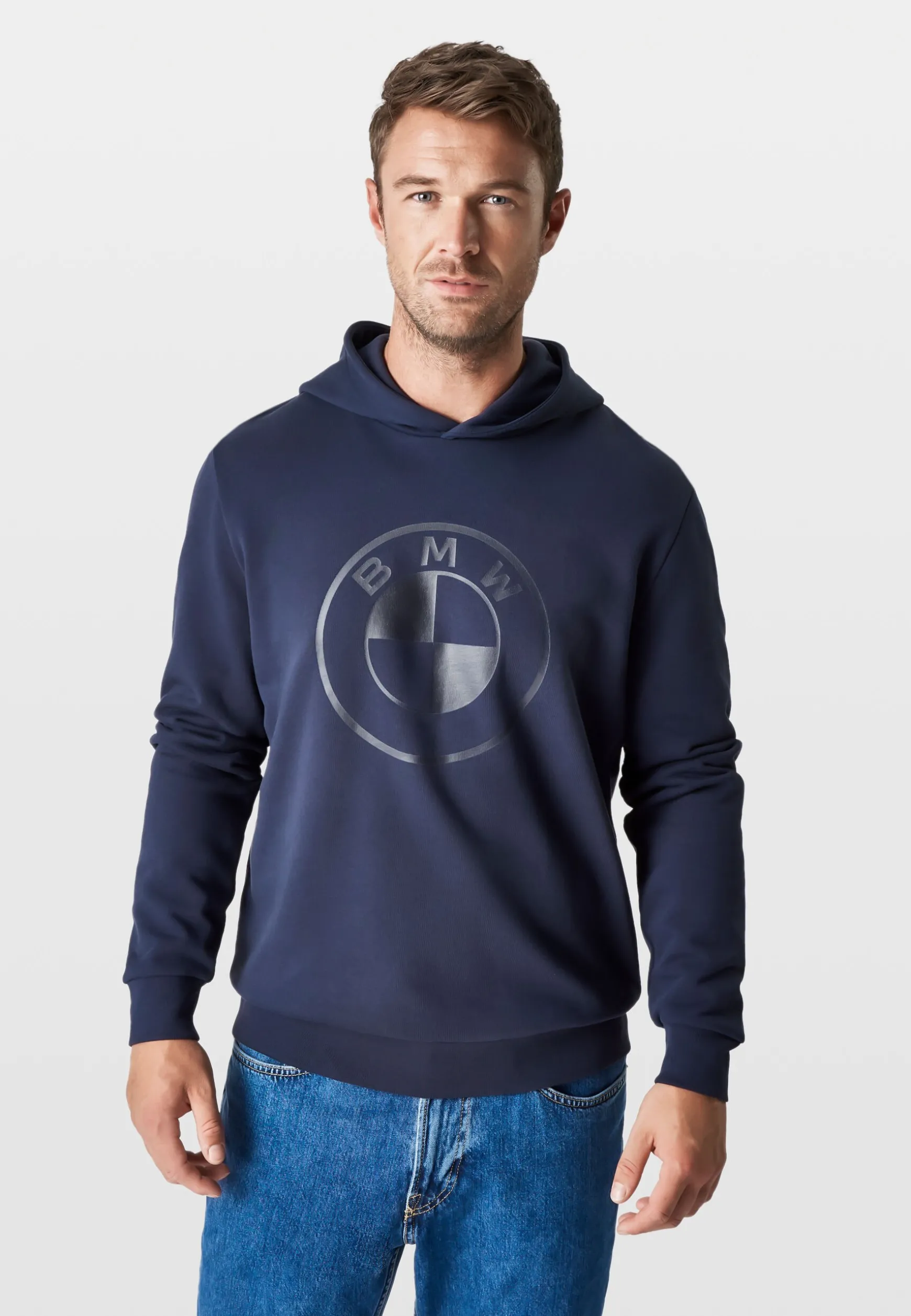 Hoodies<BMW Lifestyle BMW Tonal Dot Sweat Hoodie dark blue
