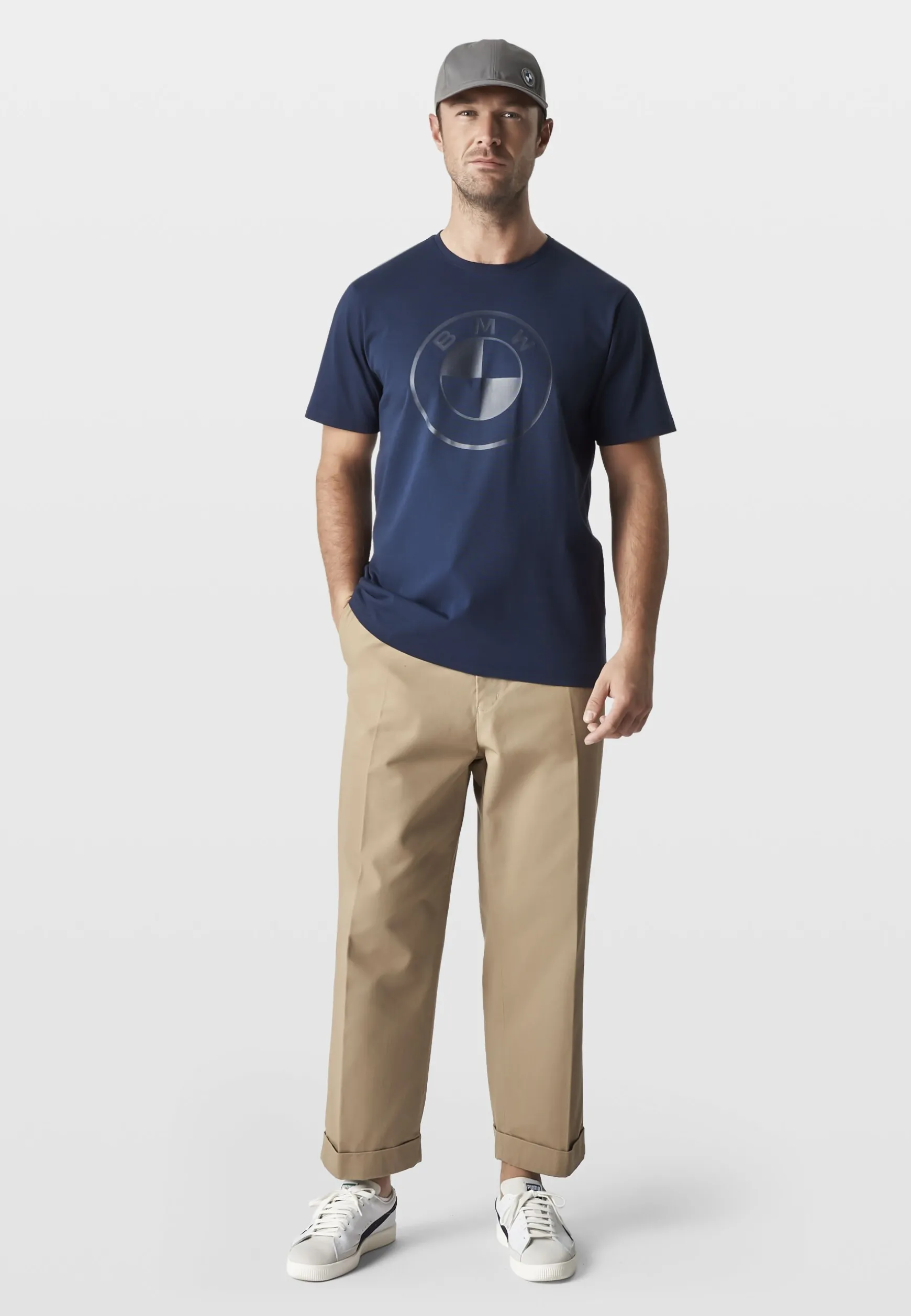 bmw_tonal_dot_tshirt_3-1.webp T-shirts<BMW Lifestyle BMW Tonal Dot T-Shirt dark blue